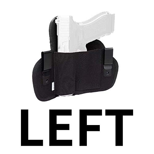 flyfan IWB Universal Holster,Concealed Carry Gun Holster, Holster for Female/Male Fits Glock 21,23,26,39,42/S&W, M&P Shield/Ruger/Taurus, Black