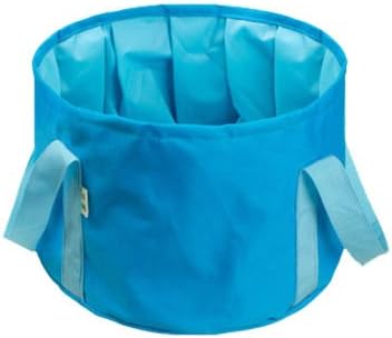 MJ house-Oxford cloth folding basin travel, Wash Bag Makeup Bag creative portable travel goods ,Medium, please