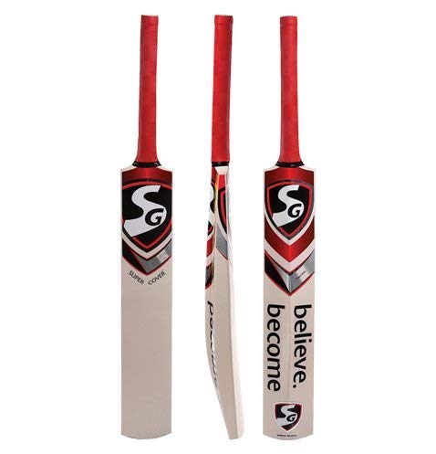 SG Super Cover English Willow Cricket Bat,Short