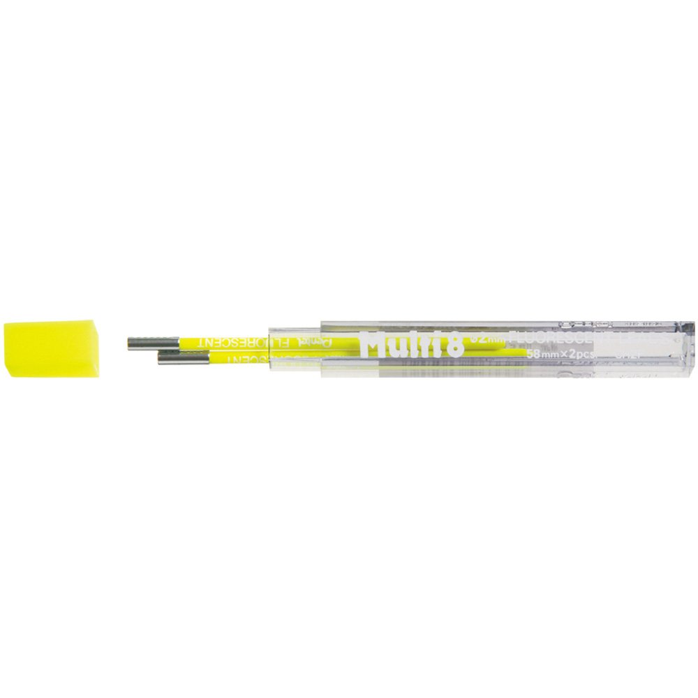 Pentel Multi 8 Lead, Fluorescent Yellow (CH2F-G)