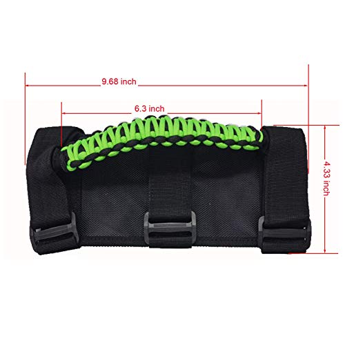 Roll Bar Grab Handles for Wrangler JK JL,Polaris RZR Sportsman,Yamaha