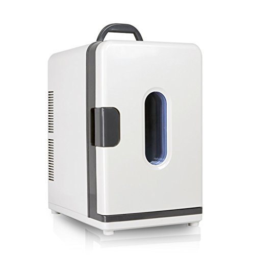 Click Here to See More Images Jadeking@ 18L Gray Mononuclear Small Household Refrigerators, Car Dual-use Hot And Cold Dual Use 220V AC / 12V DC