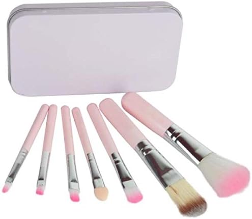 Zafosx Store Decorating Professional Hello Kitty Soft Makeup Brush with Box (Pink) - Set of 7 Pieces