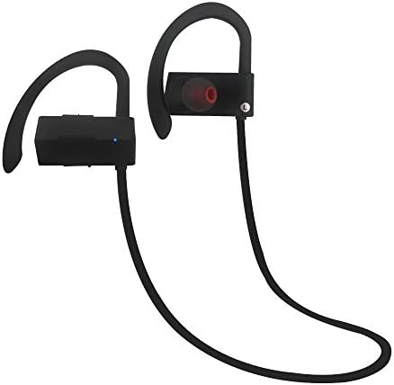 VELSENX Bluetooth Headphones Built-in Wireless Sport Headset PC Phone Laptop Tablet HD Calls with Indicator Light