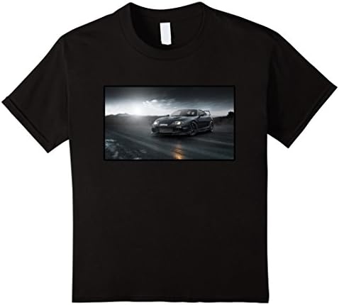 unisex-child JDM RACE CAR IMPORT TUNER SUPERCAR SHIRT 10 Black