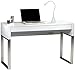 Newhouse Lighting NHGS WH Gooseneck LED Desk Lamp, USB Charging, Touch Dimming, 4.5