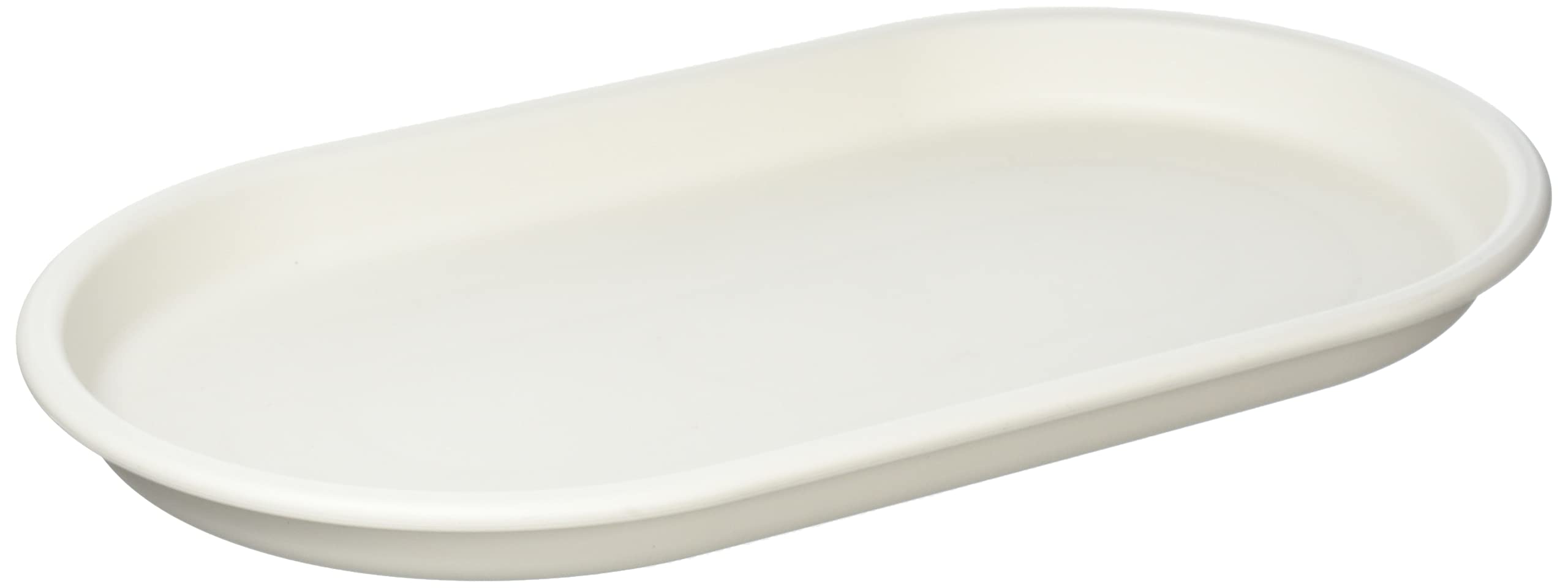 大和プラ販 グロウプレート オーバル 43型 W ホワイト商品画像