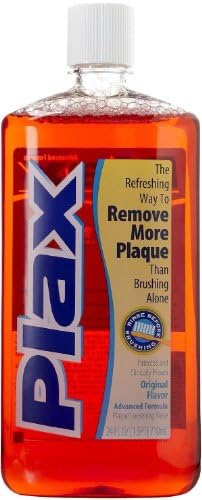 Plax Advanced Formula Plaque Loosening Rinse-Original Flavor-24 oz