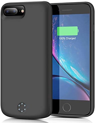 QLSMEB Battery Case for iPhone 6 Plus/6s Plus/7 Plus/8 Plus - [8500mAh] Charging Case Battery for iPhone 6 Plus/6s Plus/7 Plus/8 Plus Rechargeable Battery Backup Portable Charger Case 5.5 inch