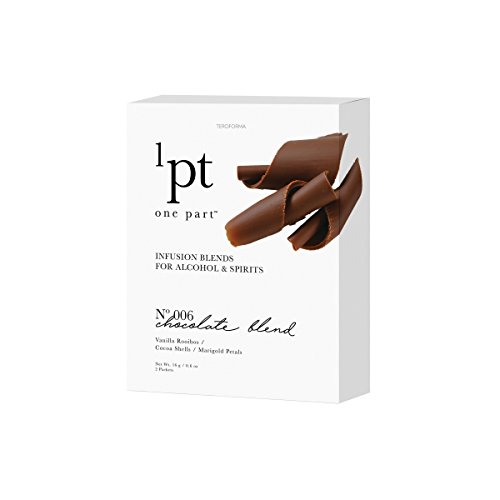 Teroforma 1PT Infusion Blends - Spirit & Alcohol Flavor Infuser Packets for Home Infusion, Single Pack 16g (Chocolate)