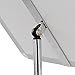 Yescom Display Vertical/horizontal View Adjustable Pedestal Sign Holder Stand w/ Telescoping Post & Easy Open Snap Frame for 8.5x11