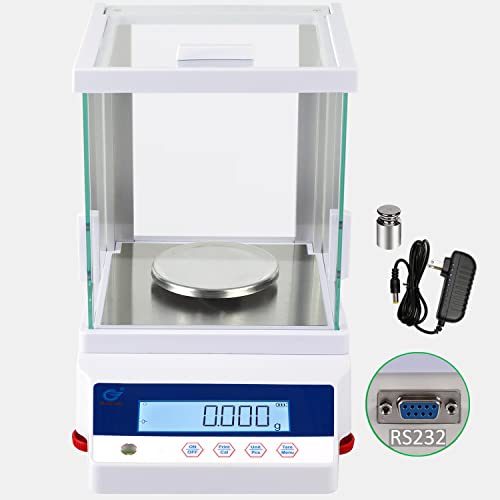 RUISHAN 300g x 1mg Lab Analytical Balance Scale 0.001g High Accuracy