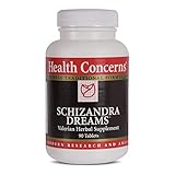 Health Concerns - Schizandra Dreams - Valerian Herbal Supplement - 90 Tablets