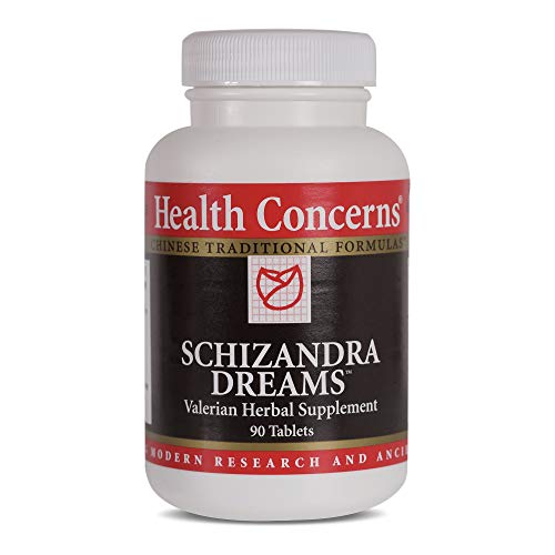Health Concerns - Schizandra Dreams - Valerian Herbal Supplement - 90 Tablets Health Concerns - Schizandra Dreams - Valerian Herbal Supplement - 90 Tablets