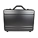 World Traveler European-Style Gun Metal Aluminum Laptop Attache Case, Silver, One Size