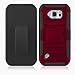 Galaxy S6 Active Case, ZENIC(TM) Hybrid Dual Layer Armor Defender Full-Body Protective Case Cover with Kickstand & Belt Clip Holster Combo for Samsung Galaxy S6 Active All Carriers (Burgundy)