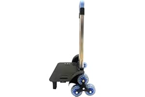 LKOOFHNM Backpack Trolley Foldable Trolley Cart 6 Rolling-Luggage Carts Aluminium Alloy Luggage Hand Cart for School Bags Foldable Trolley Cart Backpack Trolley Aluminium Alloy Hand Cart for School