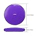 Trideer Inflated Stability Wobble Cushion with Pump, Extra Thick Core Balance Disc, KIDS Wiggle Seat, Sensory Cushion for Elementary School Chair (Office & Home & Classroom) (34cm Purple)