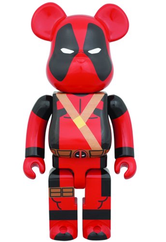Medicom Marvel Deadpool 400-Percent Bearbrick Action Figure