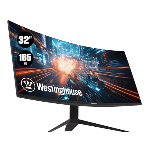 AMD Westinghouse Curved Gaming Monitor FHD 1080P
