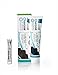 Best Korean Activated Charcoal Whitening Toothpaste with Peppermint Oil and Calcium - 180 gm Bundle with Natural Mouthwash - 11 gm the Products Show Manufacturing Date On The Packaging