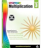 Spectrum Grade 3 Multiplication Workbooks, Ages 8