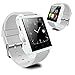Bluetooth Smart Watch, Aosmart U8 Smartwatch for Android Smartphones - White