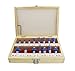 ABN 1/2in Shank Tungsten Carbide Router Bits for Woodworking - Wood Router Bit Set 15p Straight, Dovetail, Chamfer, Ogee