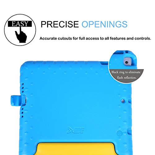 image for HDE iPad Air 2 Case for Kids with Handle Protective Shock Proof Bumper