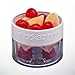 Cocktail Zinger by Zing Anything, Active Infusion, Stainless Steel Spirit Infuser, Food Grade 18/8 Stainless Steel, Healthy Cocktails, Dishwasher Safe, BPA/EA free Tritan Fruit Cup, 20 oz., White