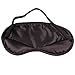Sannysis Sexy Leopard Sleeping Eye Mask Blindfold Shade Sleep Aid Satin (Purple)