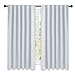 NICETOWN Insulated Room Darkening Curtain Panels - (Cloud Grey Color) W52 x L63, 2 Pieces, Room Darkening Window Treatment Drape Panel