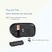 LINGYI 2.4GHz Wireless Mouse, Portable Mice with Nano USB Receiver, 3 Adjustable DPI Levels, Optical Mouse for Laptop, PC Computer, Macbook（Black）