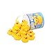 Kangaroo's 18 Piece Rubber Duck Baby Bath Toy in a Bucket