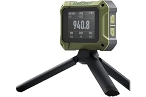 Athlon Optics Rangecraft Velocity Pro Radar Chronograph w/ 2.4" Display, Bluetooth Connectivity with App for Real-Time Projectile Speed Readings (for Any Firearm, Airgun, or Archery)