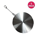Think Crucial Induction Hob Heat Diffuser Stainless Steel, Medium (23.5cm/9.25