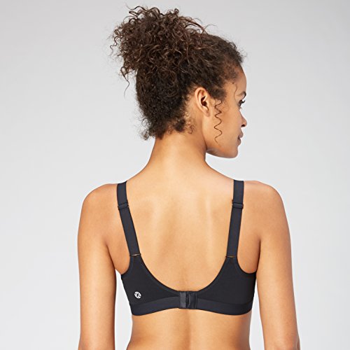 Amazon Brand - Core 10 Women's Full Figure All Day Comfort Adjustable Sports Bra, 32G