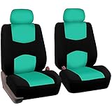 FH Group FB050MINT102 Mint Color Universal Fit Bucket Seat Cover