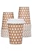 The #1 Most Stylish Disposable Paper Coffee Cups by Little Beans - 100 pack Insulated Hot Cup To Go - Quantity 100 Cups & 100 Secure Lids - Best Quality Guaranteed - 12 ounce size