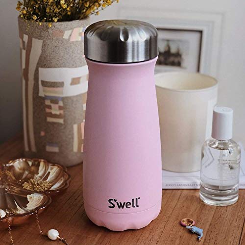 S'well Stainless Steel Traveler 20 Fl Oz Pink Topaz Triple