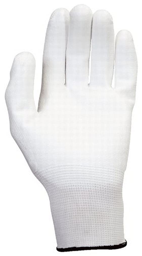KS Tools 310.0450 Gloves Micro Fine - White (12 Pieces) L