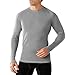 SmartWool Men's Midweight Crew Base Layer Top: Black XL
