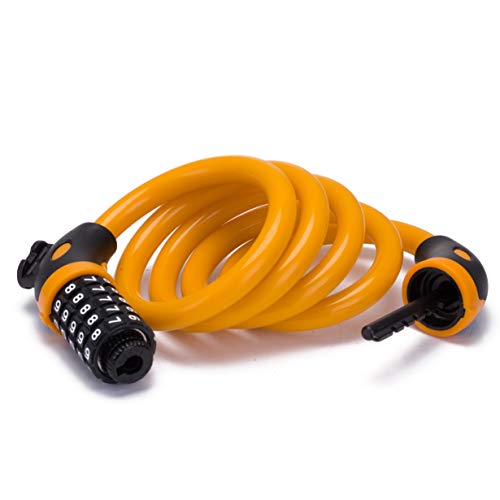 image for XZSUN Bike Lock Bicycle Lock Chain ，5-Digit Combination Lock Core St
