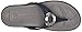 crocs Women's Sanrah Beveled Circle Sandal, Navy/Graphite, 8 M US