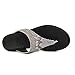 FitFlop Banda Women Open Toe Leather Silver Thong Sandal