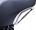 Kuryakyn 1246 Air Management Motorcycle Accessory: Adjustable Fairing Air/Heat Deflectors for 2014-19 Harley-Davidson Touring Motorcycles, Chrome, 1 Pair