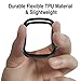 Case Compatible for Apple Watch 44mm Series 4, Seiaol Watch Case Protector Compatible iWatch Series 4 Scratch Resistant Shockproof TPU+PC Protective Bumper Cover for Apple Watch (Black)