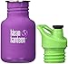 Klean Kanteen Kid Kanteen Classic Sport Single Wall Stainless Steel Kids Water Bottle with Sport Cap 3.0 Sugar Plum