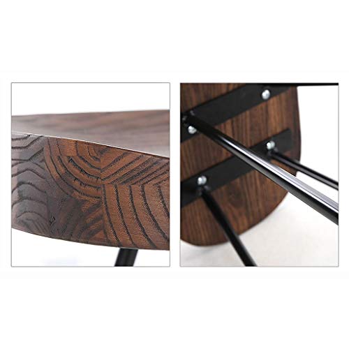 LYP Barhocker Barstuhl Barhocker Eisen Kunst Frühstück Stuhl Geeignet Für Bar Küche Home Office Möbel (Color : B) – Bild 5