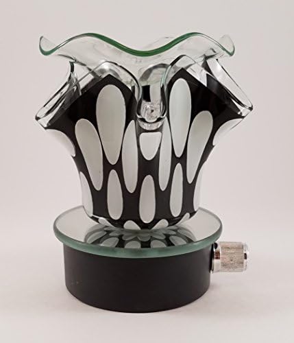 Plug-In Aromatherapy Fragrance Lamp W/Dimmer Electric Oil Warmer/Burner